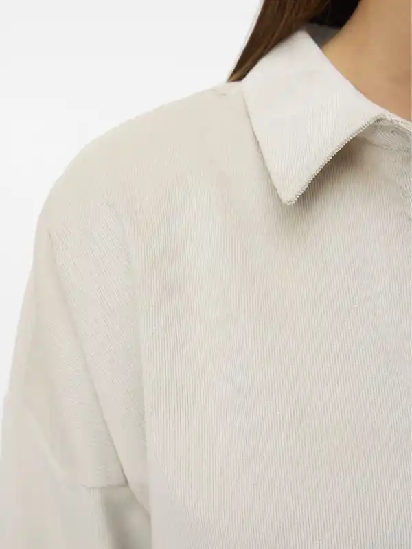 Bild 3 von Vero Moda VMSANNE COURDEROY LS Cordhemd Grau