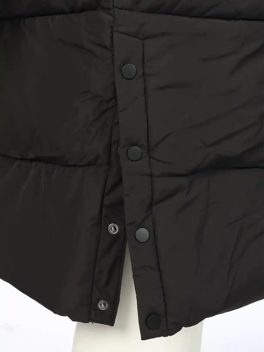 Bild 4 von Only ONLMAGGI LIFE LONG PU Steppmantel Schwarz