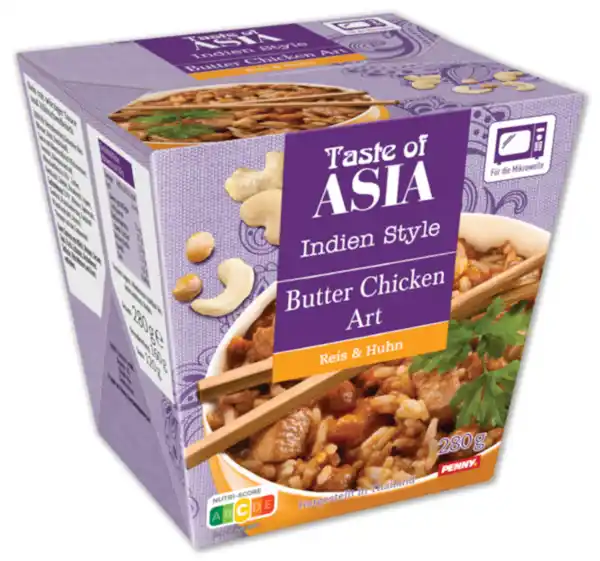 Bild 1 von TASTE OF ASIA Indien Style Butter Chicken*