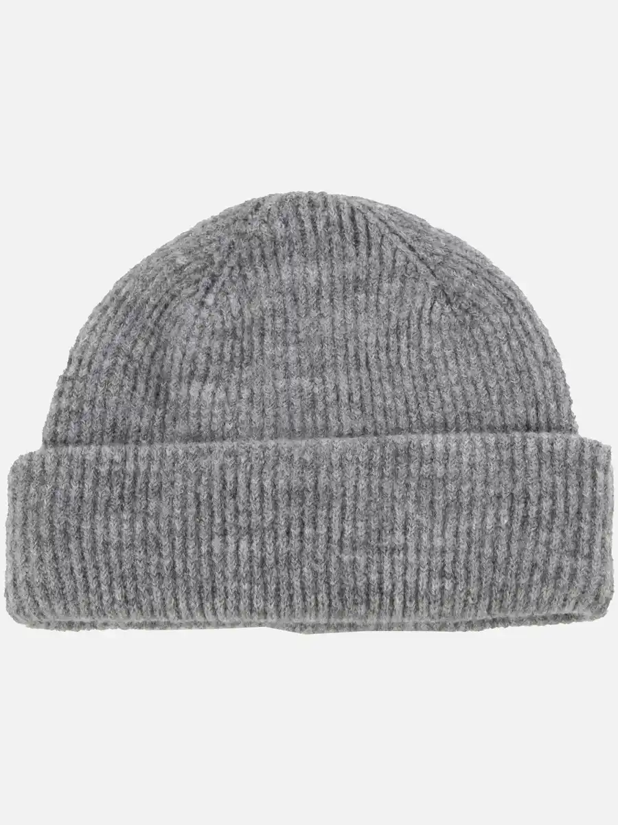 Bild 2 von Damen Basic Beanie Grau