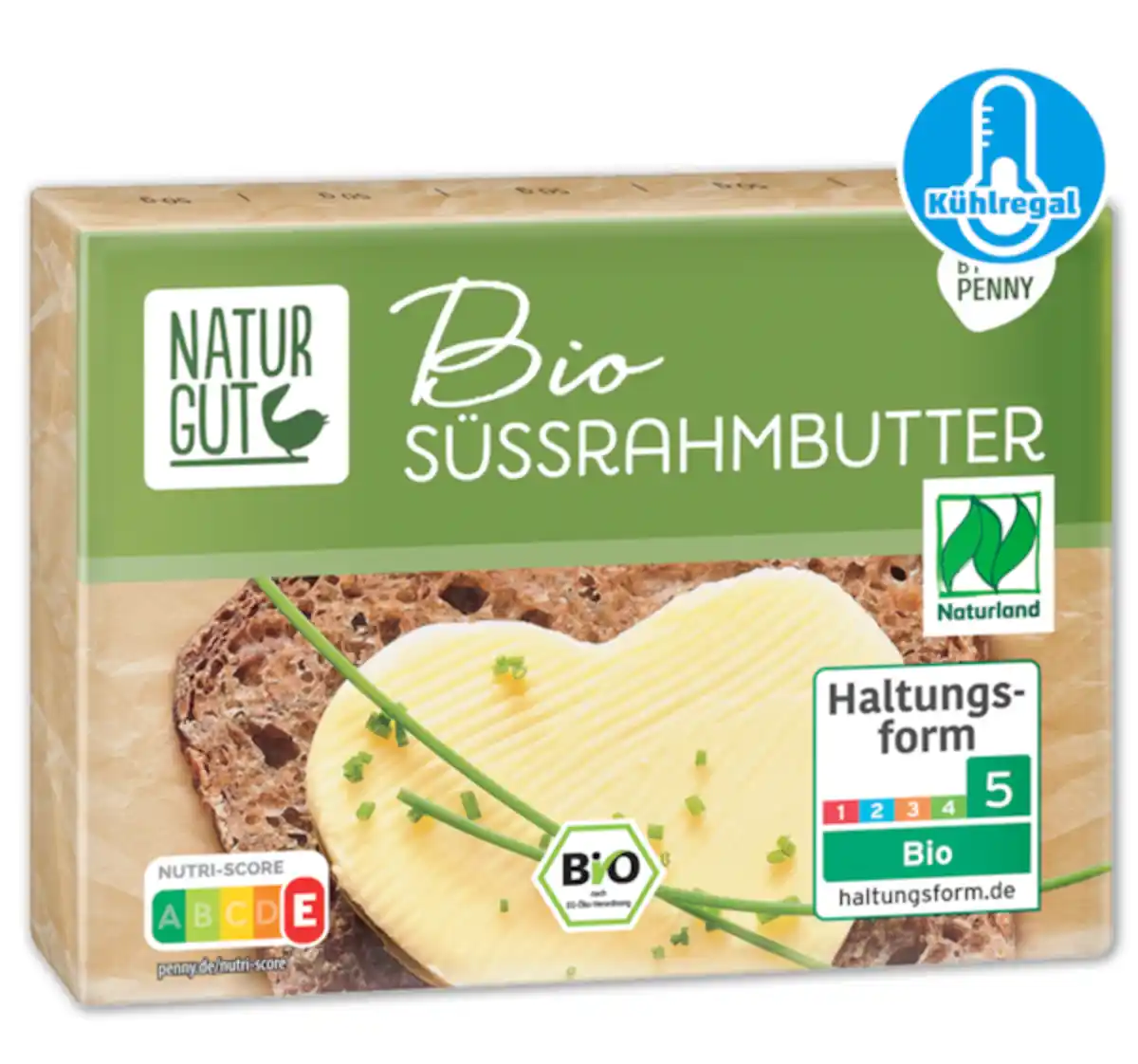 Bild 1 von NATURGUT Bio Süssrahmbutter