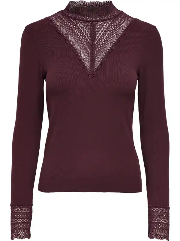 Bild 1 von Only ONLTILDE L/S HIGH NECK Longsleeve Rot