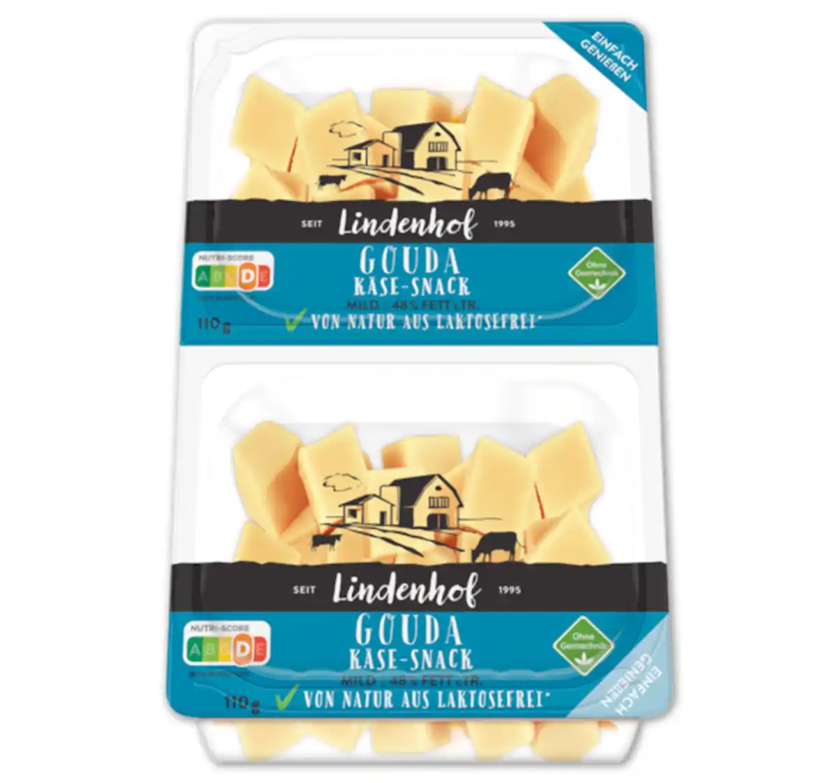 Bild 1 von LINDENHOF Käse-Snackwürfel