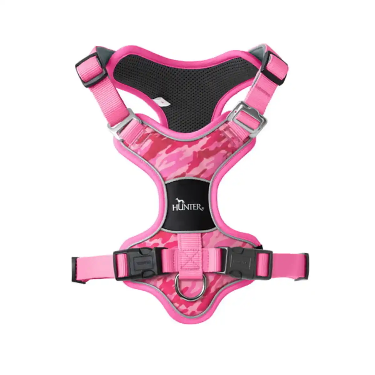 Bild 3 von Hunter Geschirr Divo Camouflage rosa 72-100/L