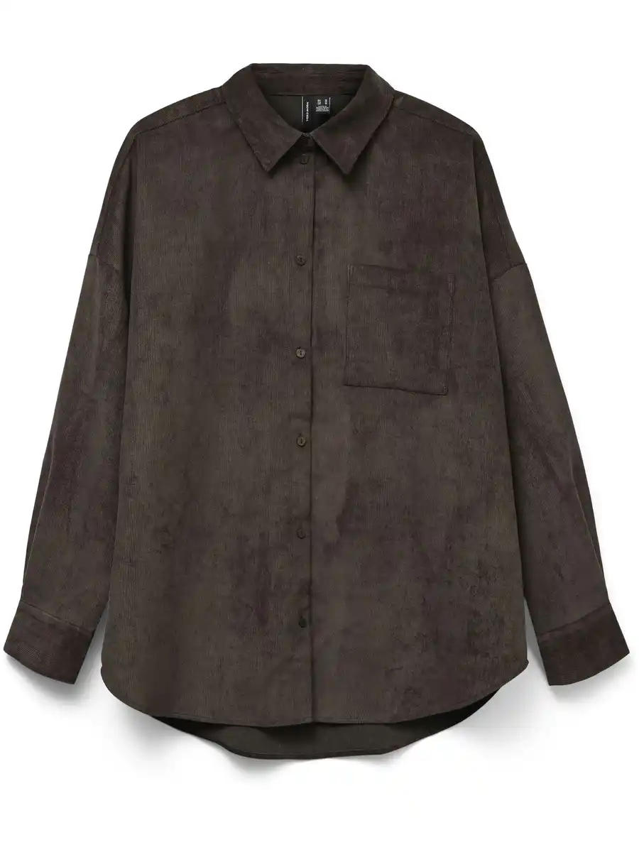 Bild 1 von Vero Moda VMSANNE COURDEROY LS Cordhemd Braun