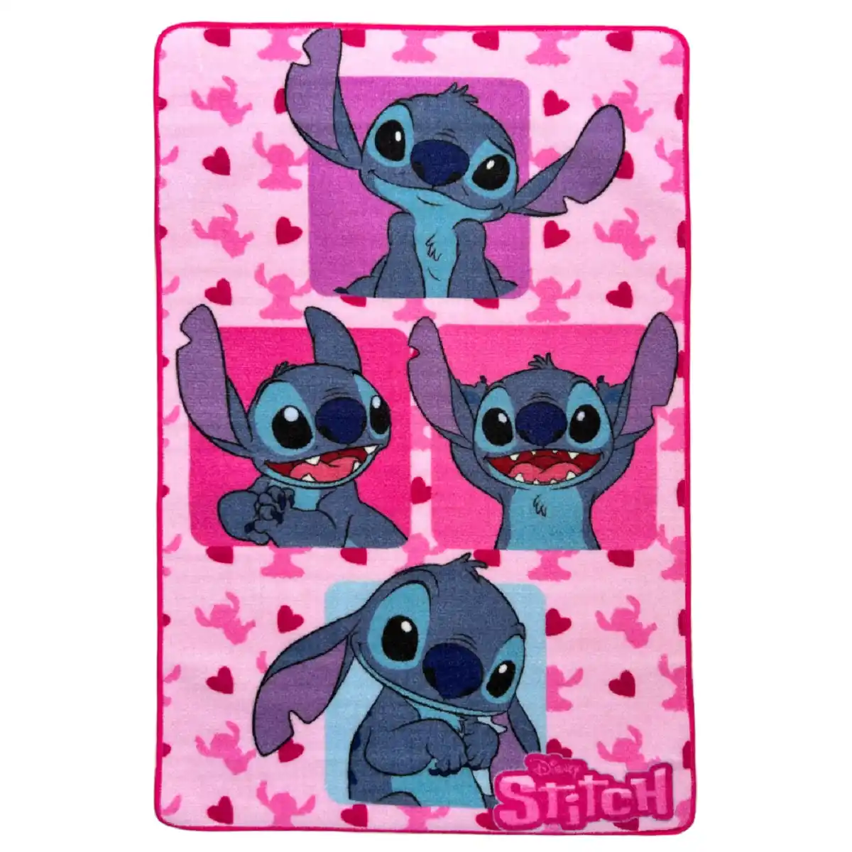Bild 1 von Lilo & Stitch Kinderteppich 120x80 cm – weich & dekorativ