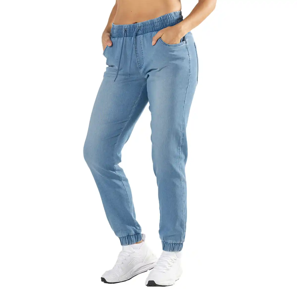 Bild 2 von Sweat Denim Jogg-Jeans für Damen