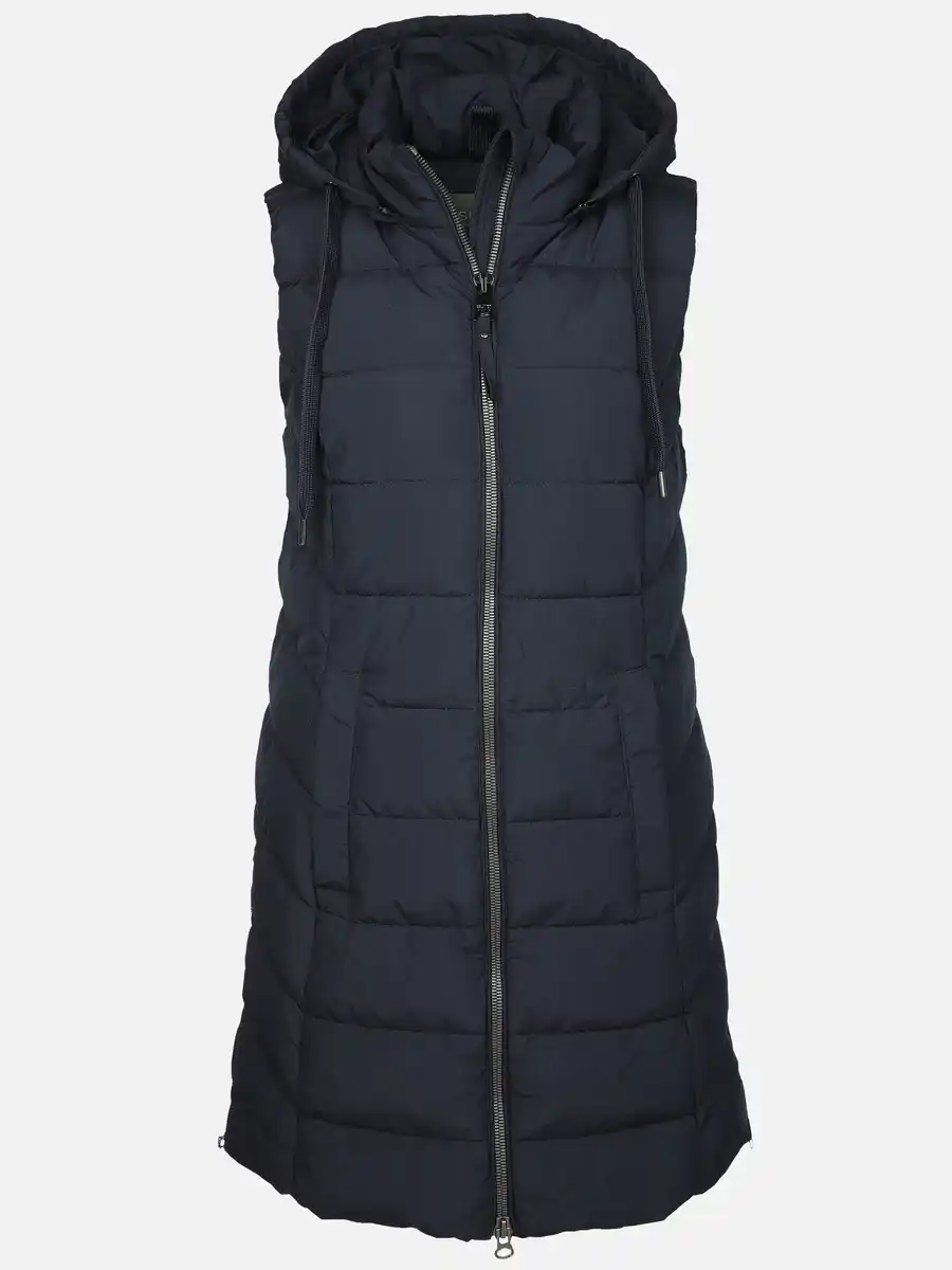 Bild 1 von Damen Steppweste in langer Form Marine