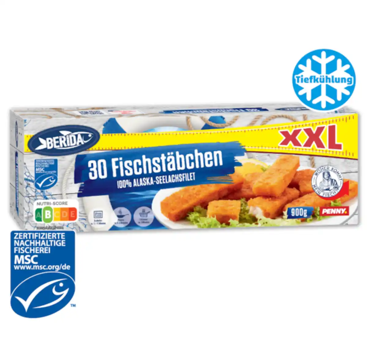 Bild 1 von BERIDA XXL Fischstäbchen*