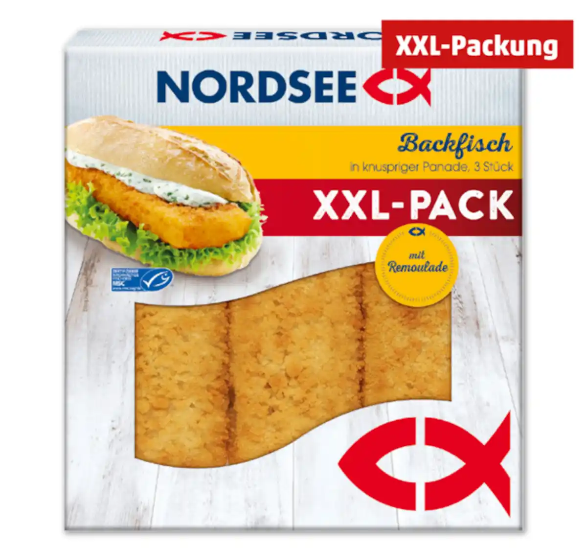 Bild 1 von NORDSEE Backfisch*