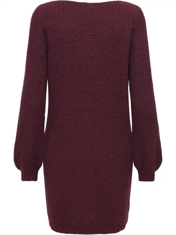 Bild 2 von Damen Strickkleid Rot