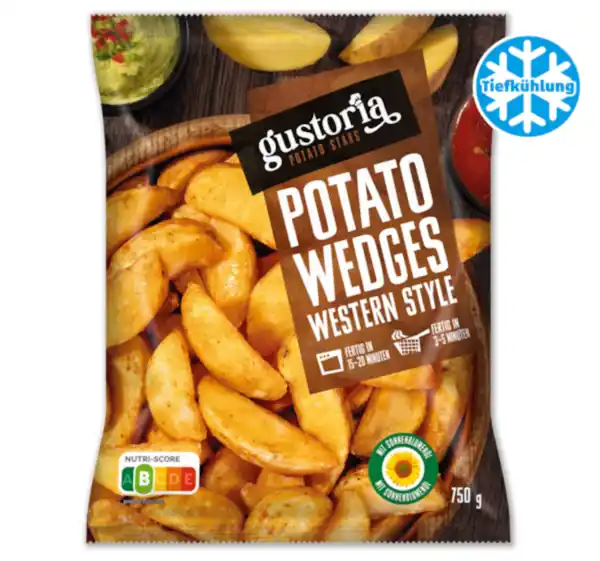Bild 1 von GUSTORIA Potato Wedges