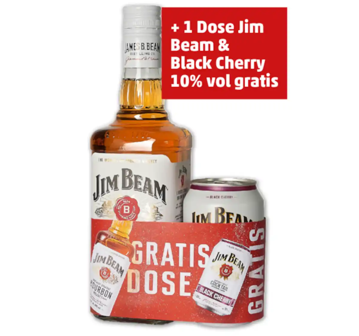 Bild 1 von JIM BEAM Bourbon Whiskey*