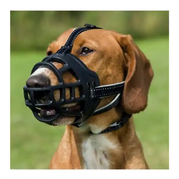 Bild 2 von Trixie Muzzle Flex Maulkorb schwarz M-L