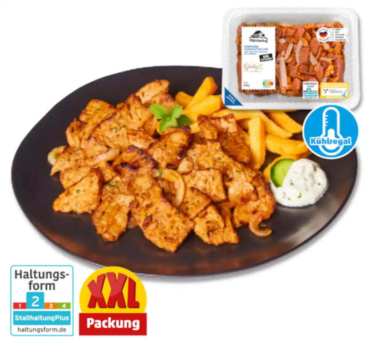 Bild 1 von MÜHLENHOF Frisches Schweine-Geschnetzeltes*