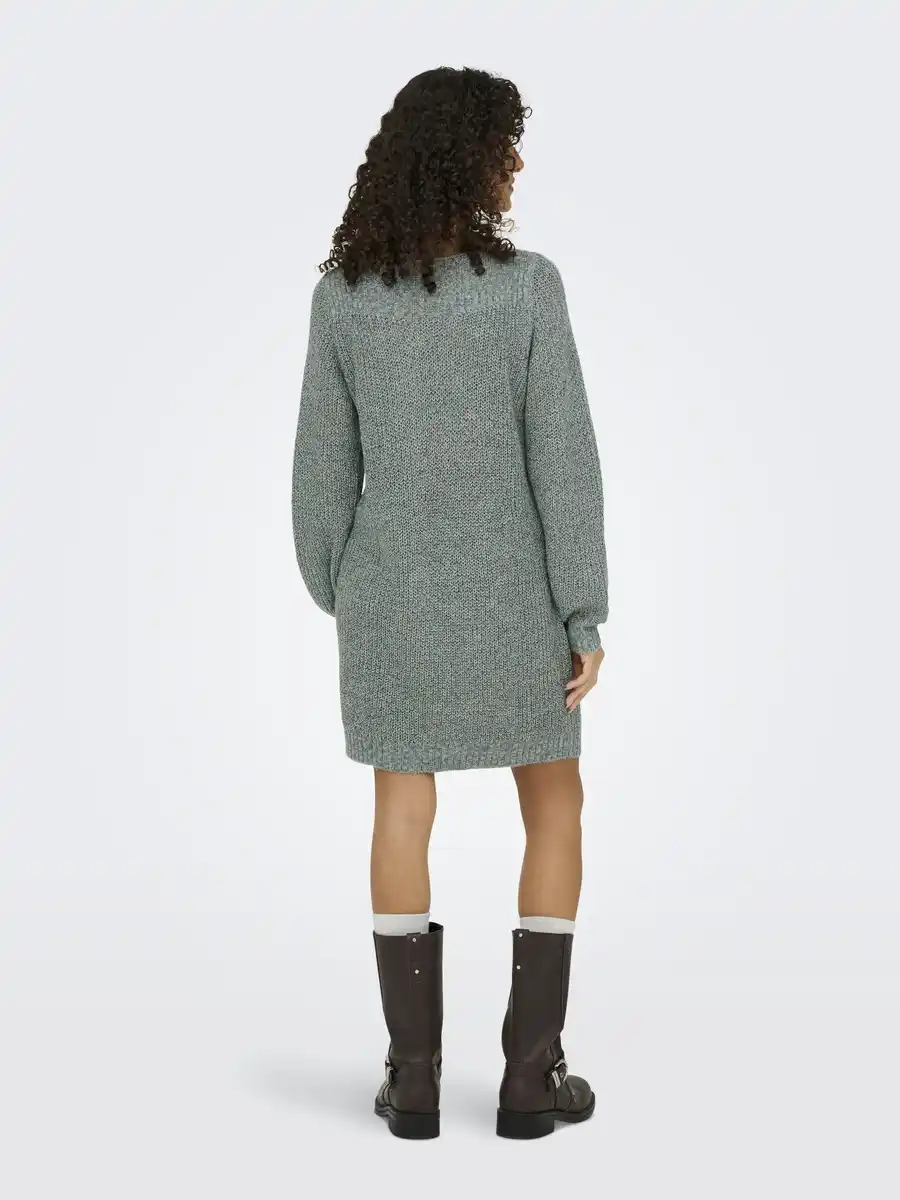 Bild 3 von Damen Strickkleid Blau