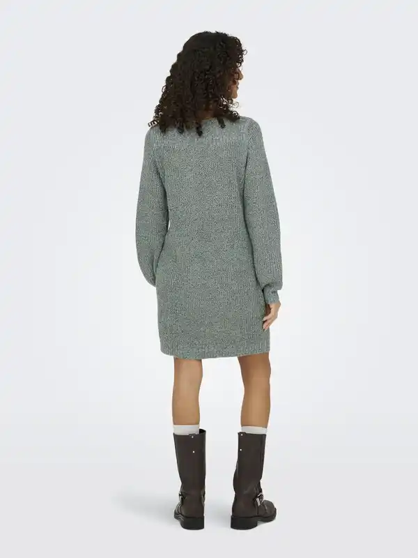 Bild 3 von Damen Strickkleid Blau