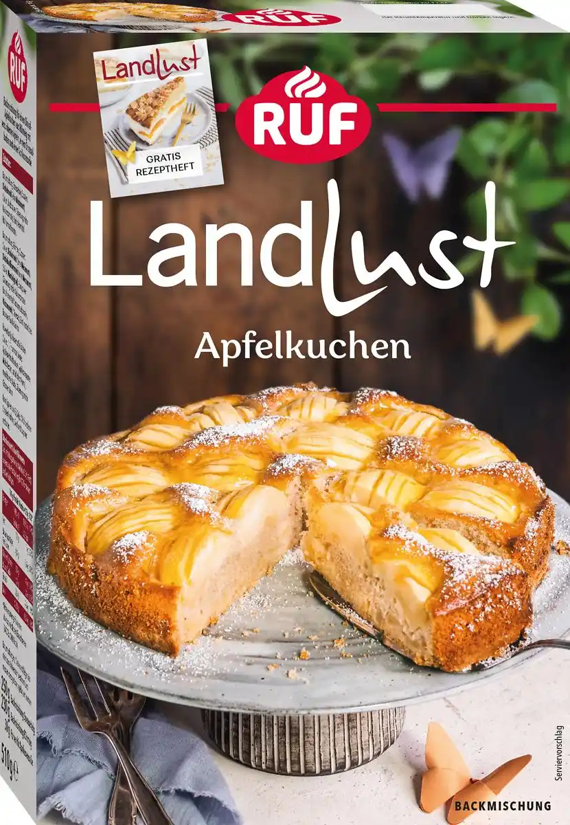 Bild 1 von RUF Backmischung Apfelkuchen 510 g