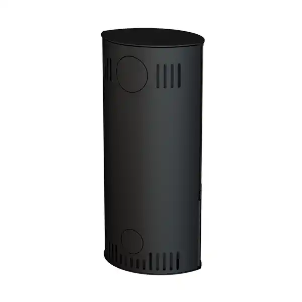 Bild 2 von THERMIA Kaminofen »Nürnberg«, schwarz, Stahl, 6 kW