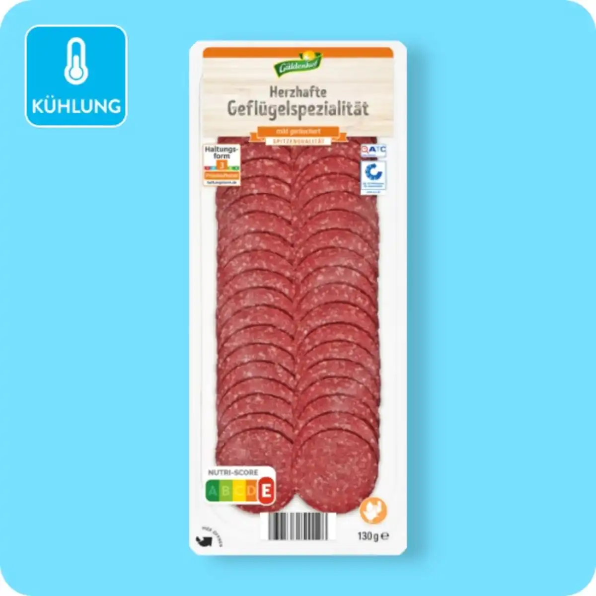 Bild 1 von GUT DREI EICHEN / GÜLDENHOF Herzhafte Geflügelsalami