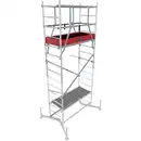 Bild 2 von KRAUSE Arbeitsgerüst »ClimTec«, 1. Aufstockung; Arbeitshöhe: 5,00 m, max. 200 kg/m², Aluminium