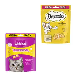 WHISKAS / DREAMIES Katzensnacks 180g