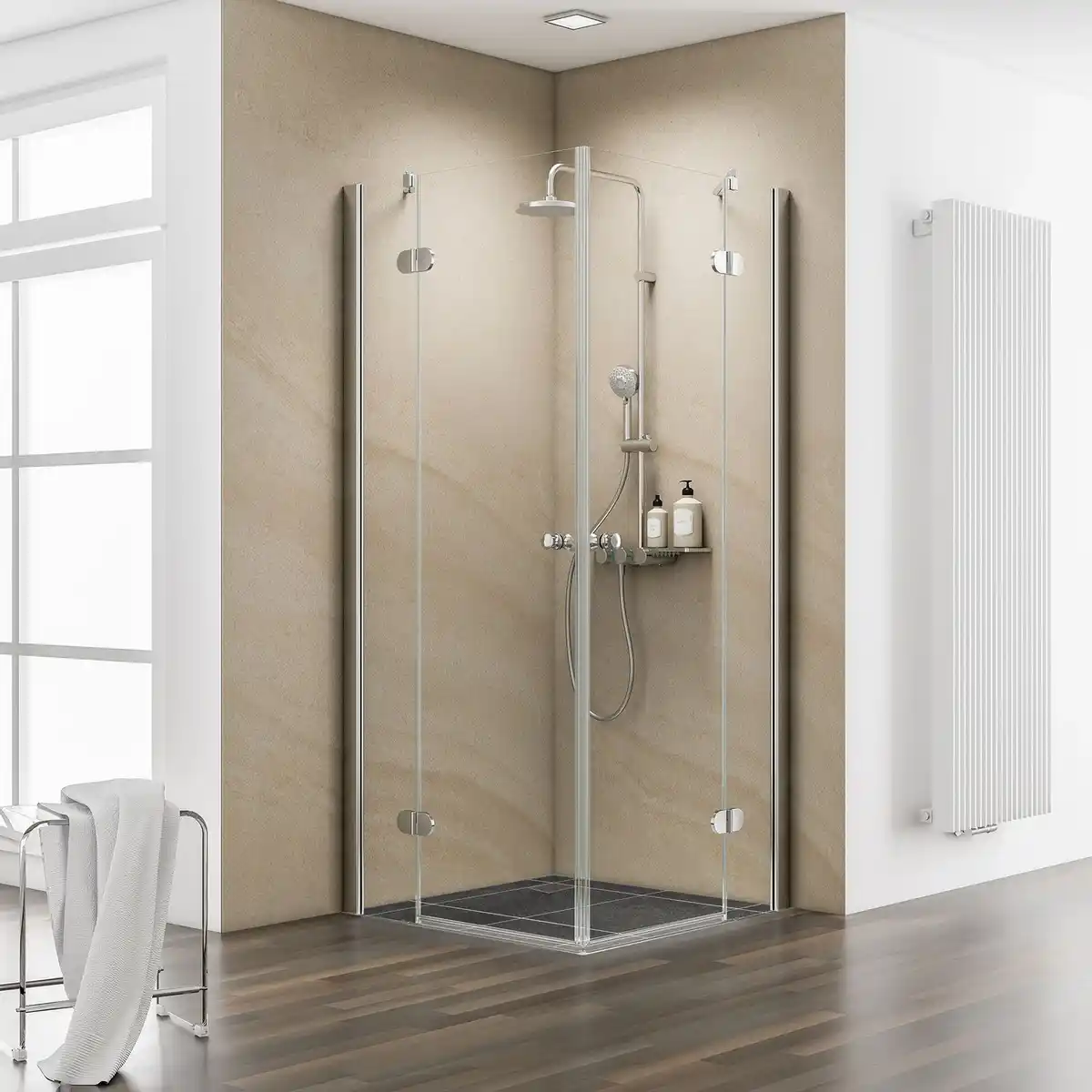 Bild 1 von SCHULTE Eckeinstieg »MasterClass«, Drehtür, BxH: 100 x 200 cm