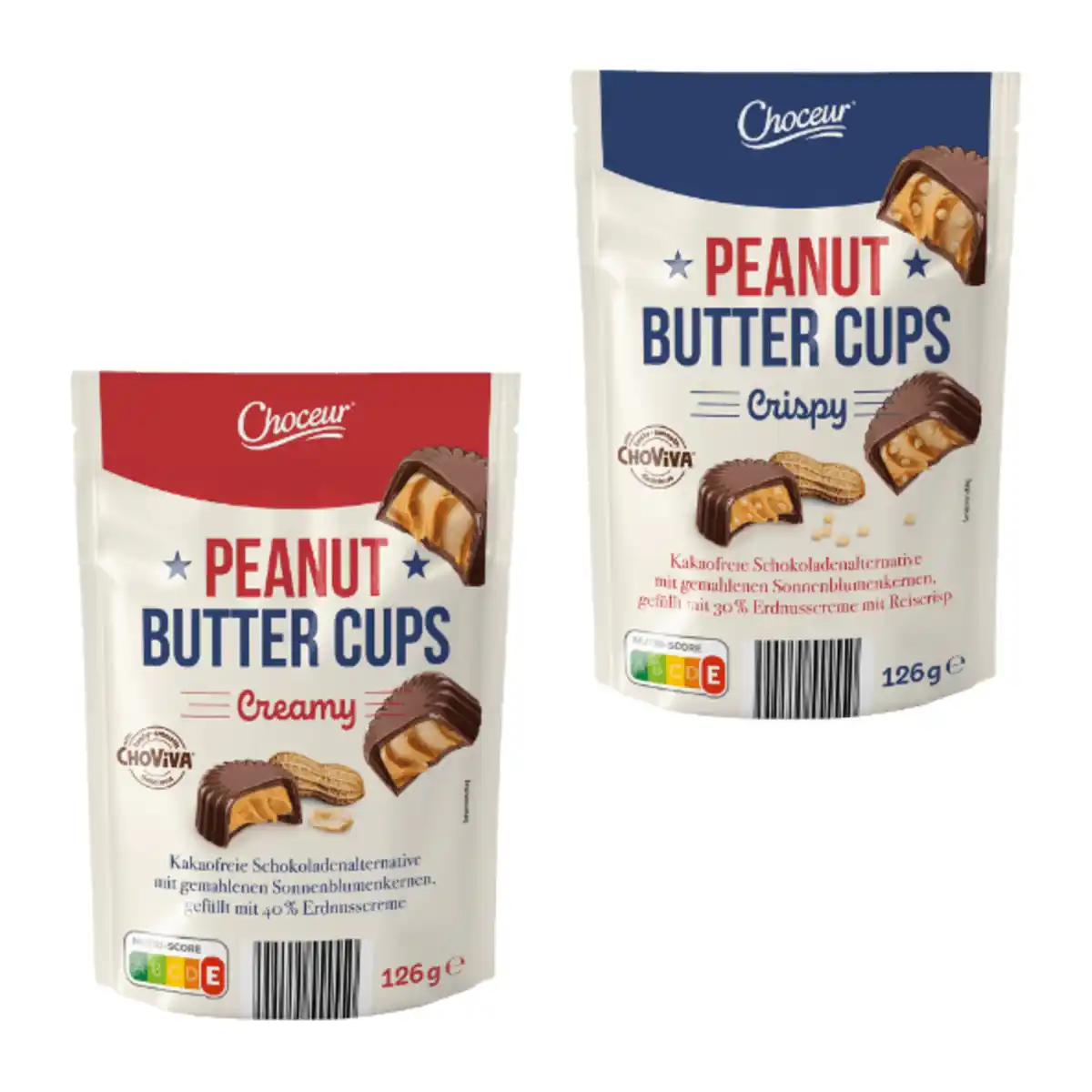 Bild 1 von CHOCEUR Peanut-Butter-Cups 126g