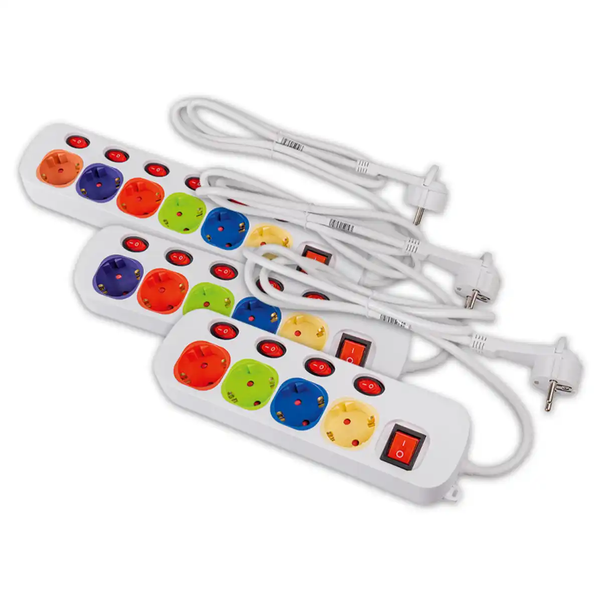 Bild 1 von Powertec Electric Farbige Steckdosen