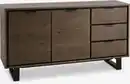 Bild 1 von Sideboard HORNBORG 2 Türen 3 Schubladen dunkle eiche