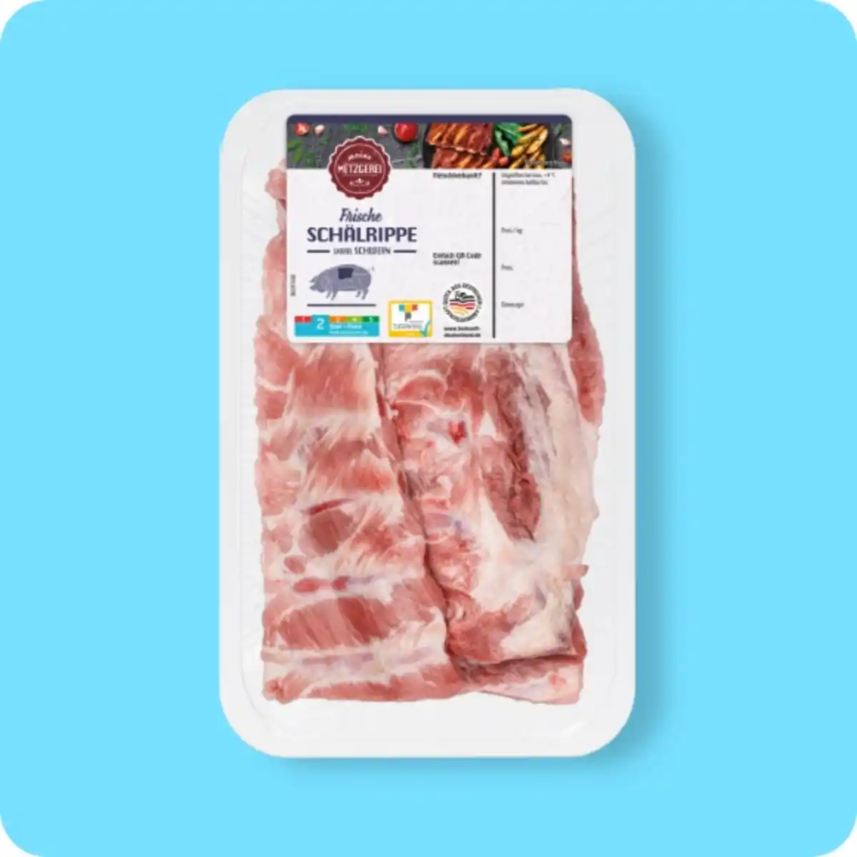 Bild 1 von MEINE METZGEREI Schälrippchen, Vom Schwein