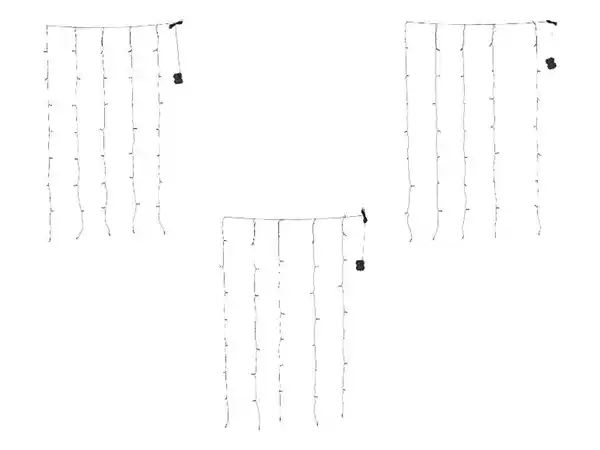 Bild 1 von LIVARNO home Lichtervorhang Kugel,  160 cm