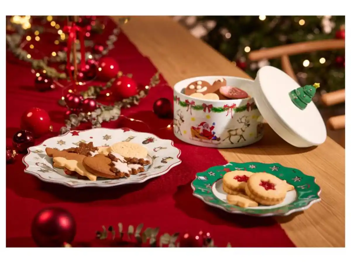 Bild 2 von SILVERCREST® Servierteller-Set / Keksdose / Servierschalen-Set