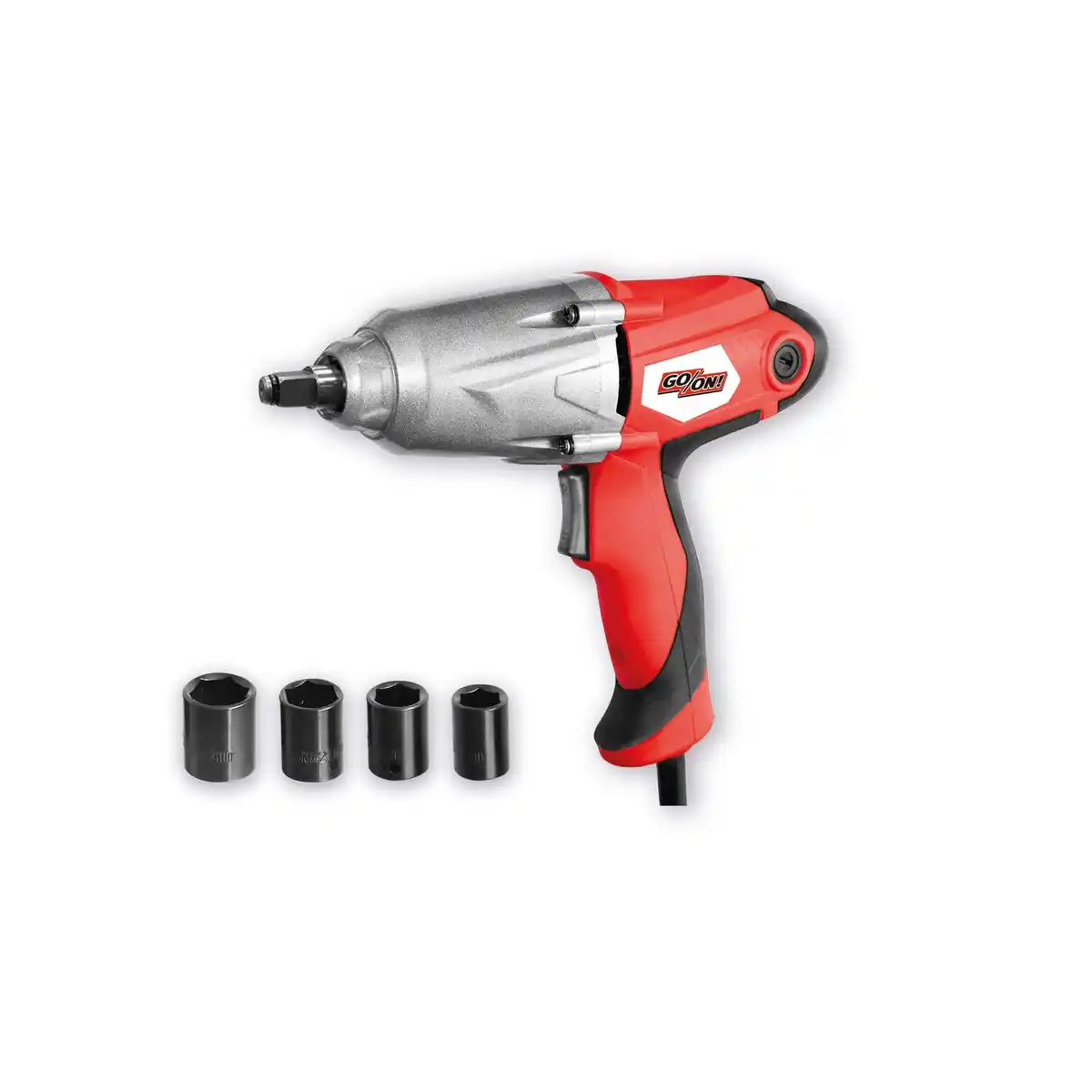 Bild 1 von GO/ON! Schlagschrauber, inkl. Schraubeinsätze und Koffer, rot