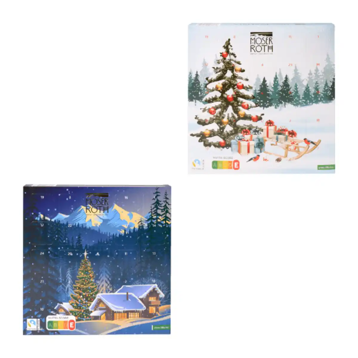 Bild 1 von MOSER ROTH Tisch-Adventskalender 130g