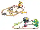 Bild 1 von lupilu® Eisenbahn-Set »Baustelle / Freizeitpark«