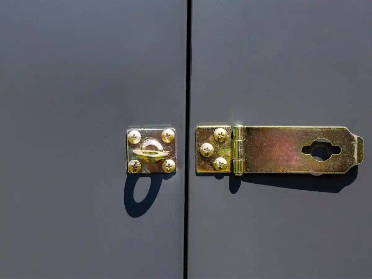 Bild 3 von Spacemaker USA Spacemaker USA Metallgerätehaus, mit Rückwand, auch freistehend nutzbar, mit Flügeltür