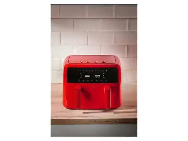 Bild 3 von SILVERCREST® Doppelzonen-Heißluftfritteuse »SHLFD 2600 B1«