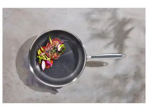 Bild 2 von SILVERCREST® Premium-Edelstahlpfanne, sehr kratz- und abriebfest, Ø 28 cm