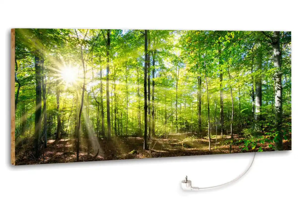 Bild 2 von marmony® marmony® Infrarot-MOTIV-Heizkörper 800 Watt Natur mit Thermostat MTC-40