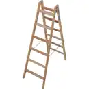 Bild 2 von KRAUSE Sprossen-Doppelleiter »STABILO«, Anzahl Sprossen: 12, aus Holz