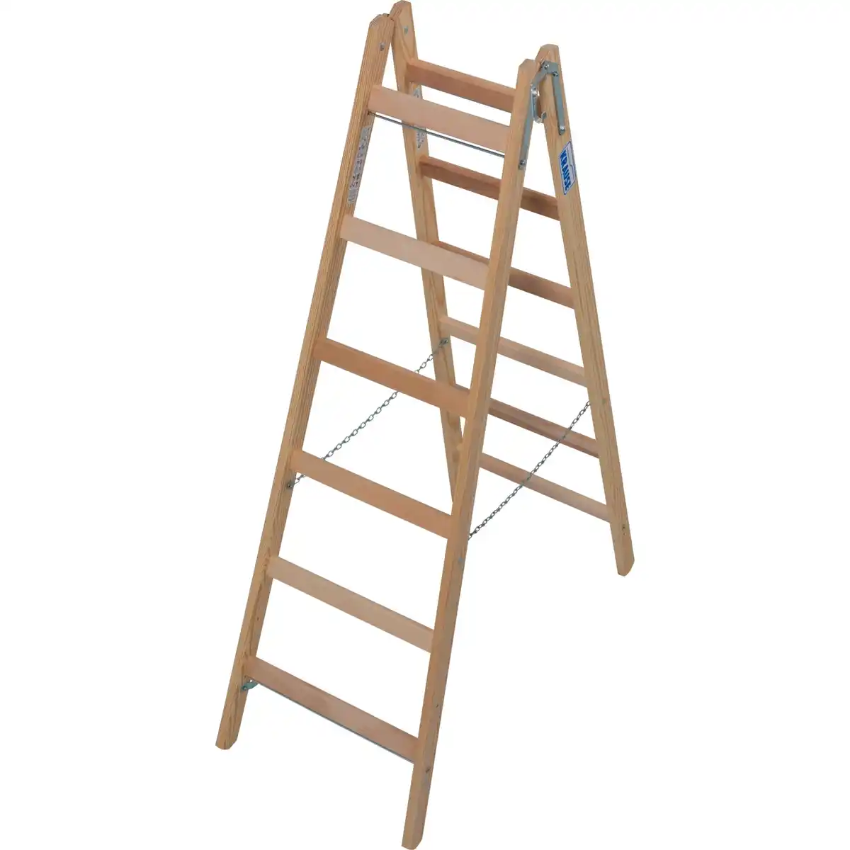 Bild 2 von KRAUSE Sprossen-Doppelleiter »STABILO«, Anzahl Sprossen: 12, aus Holz