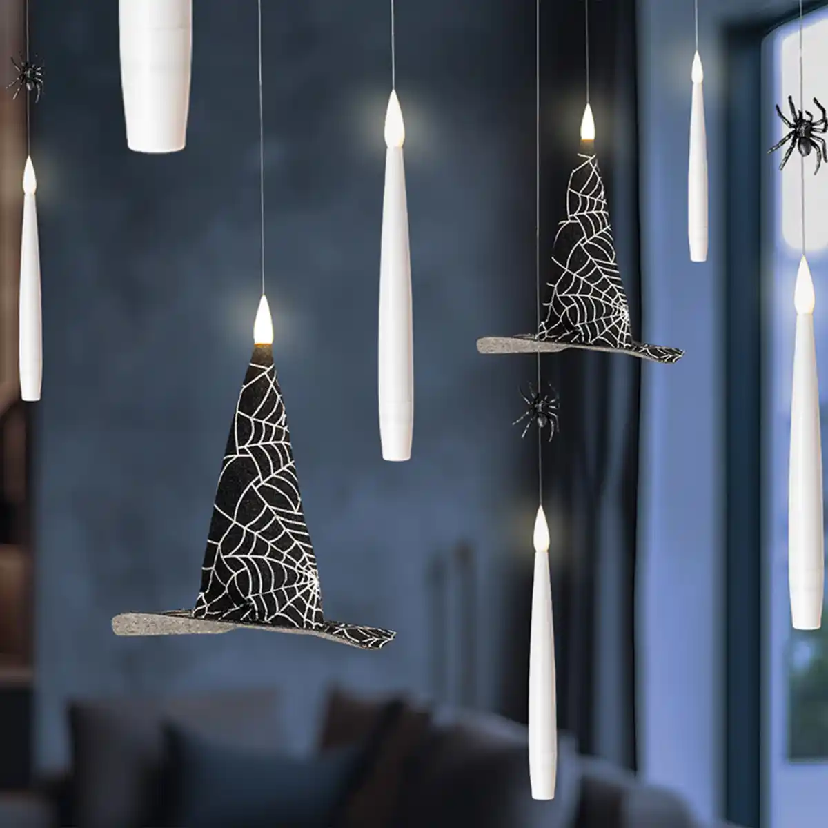 Bild 1 von IC-Home Schwebende LED-Kerzen 10tlg.