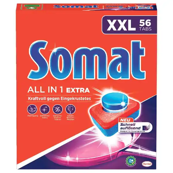 Bild 1 von Somat Spülmaschinentabs 1,008 kg