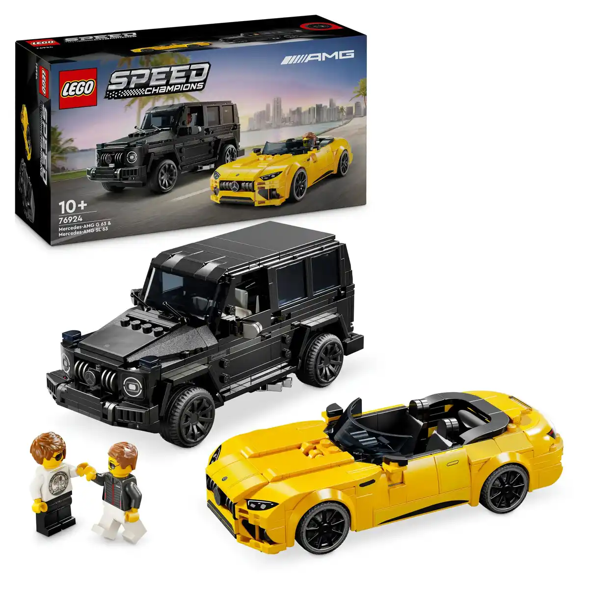 Bild 1 von LEGO Speed Champions Mercedes-AMG G 63 & Mercedes-AMG SL 63 76924, 1 Stk