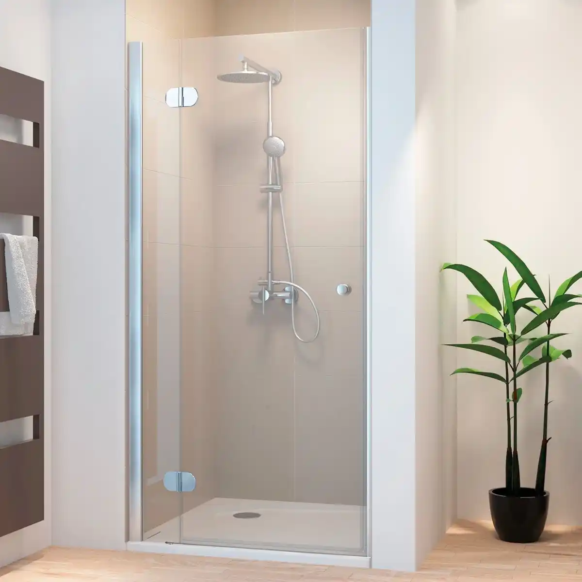 Bild 1 von SCHULTE Duschtür »Masterclass«, Drehtür, BxH: 90 x 200 cm