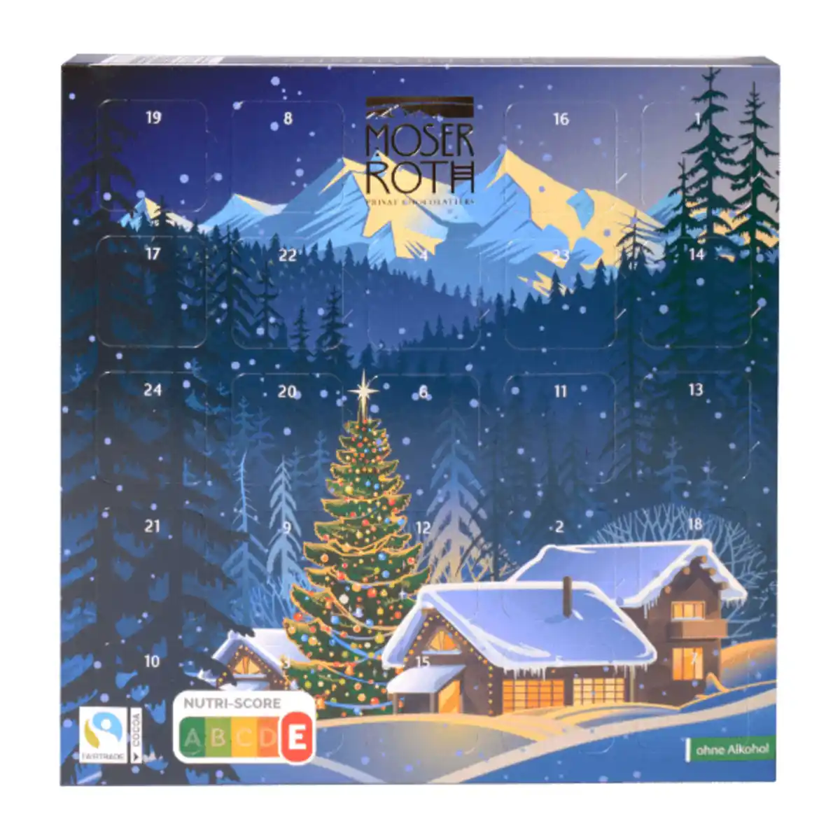 Bild 2 von MOSER ROTH Tisch-Adventskalender 130g