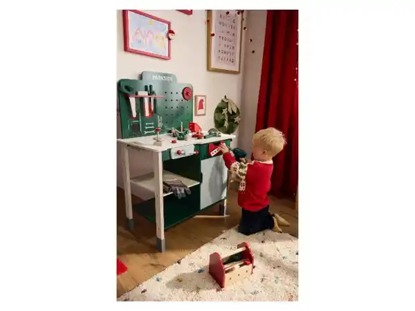 Bild 2 von lupilu® Holz-Werkbank