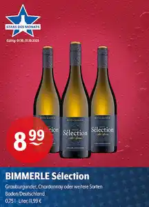 BIMMERLE Sélection Grauburgunder, Chradonnay oder weitere Sorten Baden/Deutschland