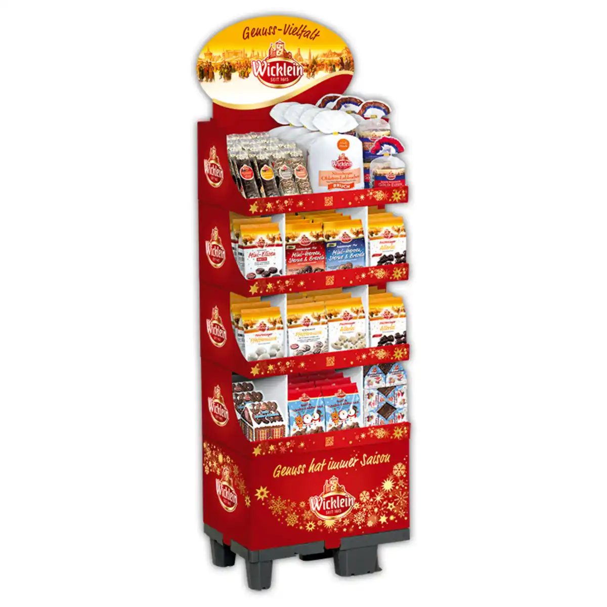 Bild 2 von Wicklein Bunte Lebkuchenherzen